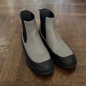 Camper Pix - Men's Gray and black leather Chelsea boots - EU44 US11